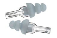 ETY Ear Plugs Standard Size Clear Stem Frost Tip